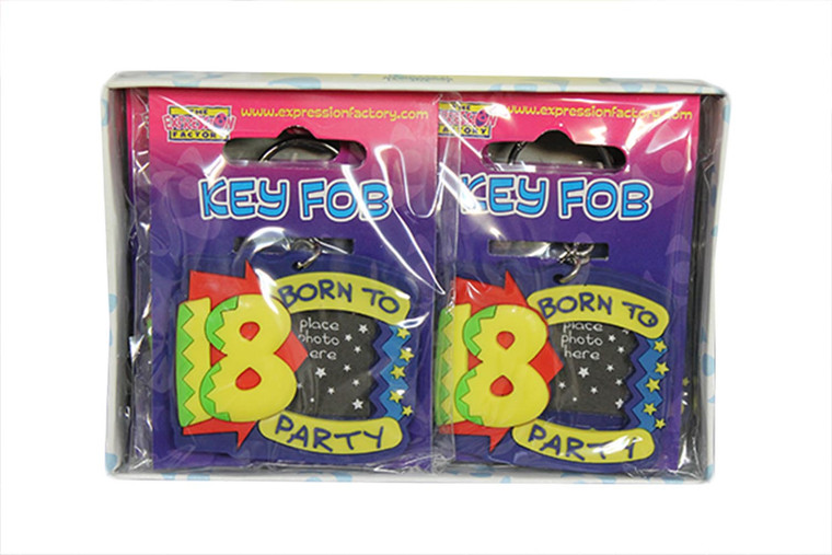 Born to Party - 18 Key Fob Photo Frame