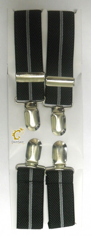 Black Braces With Design