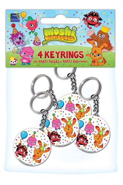 Moshi Monster Key Rings