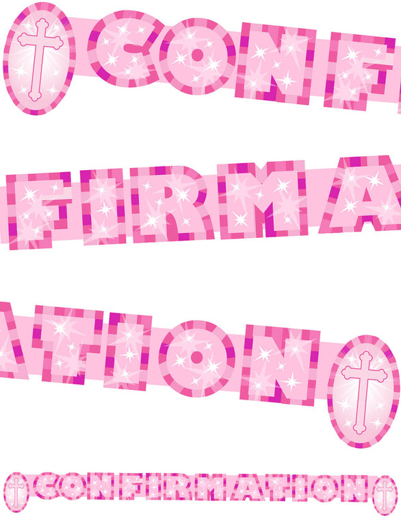 Confirmation Banner Pink
