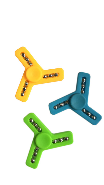 9 Balls Fidget Spinner Toy (Assorted)