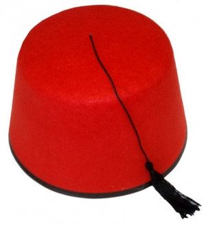 Red Fez Hat