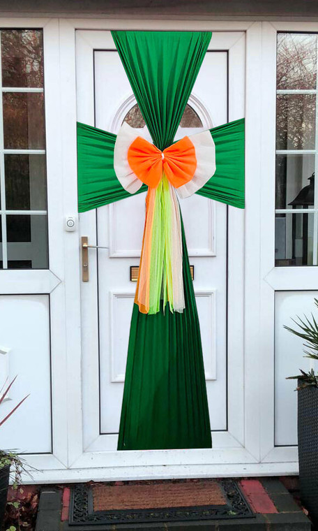Deluxe Double Irish Door Bow Decoration Kit