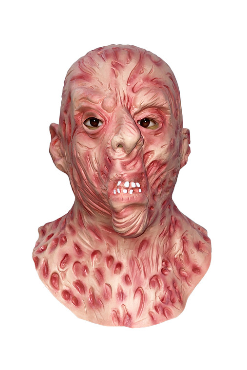 Men Scary Burnt Halloween Full Mask