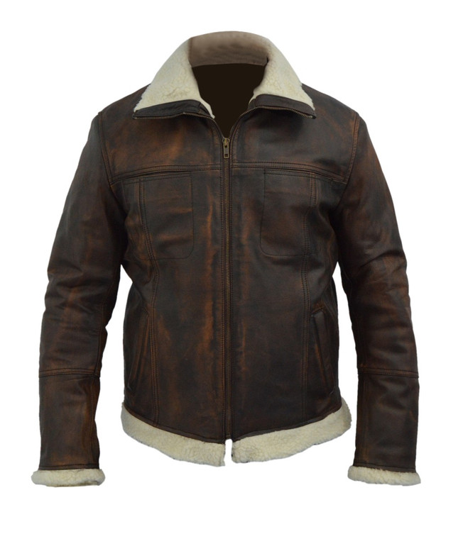 XXX Vin Diesel Xander Cage Distressed Brown Genuine Leather Jacket