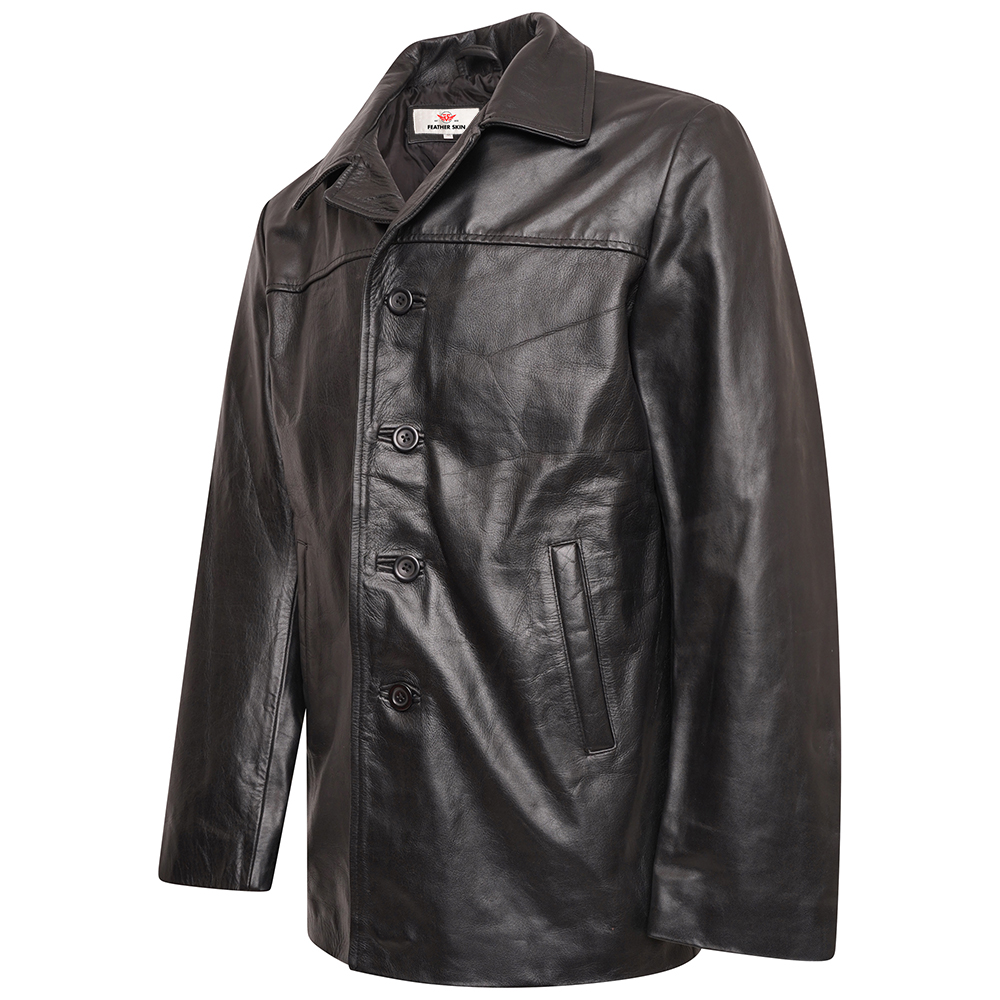 Denzel Washington Training Day Leather Jacket Feather Skin
