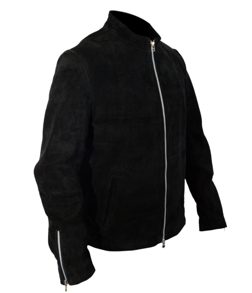 【COSYHARU】Fury Suede Jacket Black MUFFIN SOFT AND LUXE CROP FUR JACKET – AKIRA