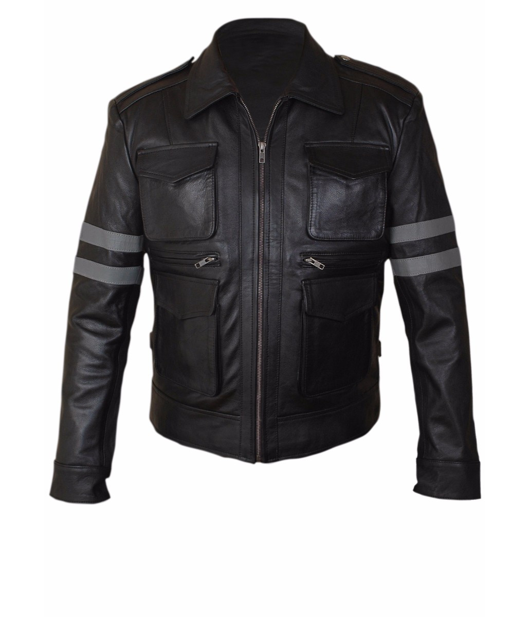 SALE LEON Resident Evil 6 Faux Jacket S from Feather Skin