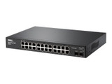 PC2824 - Dell 24-Port 10/100/1000Base-T Gigabit Ethernet Switch 2x SFP Layer 3 Managed 1U Rack-Mountable Expansion Slot
