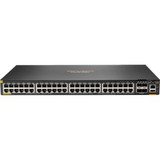 JL728A - HPE Aruba 6200F Switch, 48 PoE+ Ports, 4 SFP+ Ports, Layer 3 Managed, 1U Rack-Mountable, Stackable