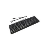 599859-371 - HP Black Slim Amalthea Wired PS/2 Keyboard with Volume Control