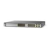 WS-C3750G-24TS-S1U= - Cisco Catalyst 3750 24-Ports 10/100/1000T RJ-45 Manageable Layer3 Rack Mountable 1U and Stackable Switch