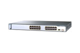 WS-C3750-24TS-E-RF - Cisco Catalyst 3750 Metro 24 x RJ-45 Ports + 4 x SFP Layer 3 Managed Rack-mountable Switch