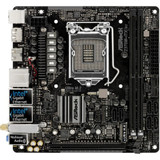 Z370M-ITX/ac - ASRock Socket LGA 1151 Intel Z370 Chipset 8th Generation Core i7 / i5 / i3 Processors Support DDR4 2x DIMM 6x SATA3 6.0Gb/s
