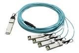 QSFP-4x10G-AOC10M= - Cisco 40GBase-AOC QSFP to 4 SFP+ Active Optical Breakout Cable 10-Meter
