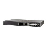 SG500X-24P= - Cisco SG500X 24-Ports 10/100/1000 RJ-45 POE Manageable Stackable Layer3 Rack-mountable Switch