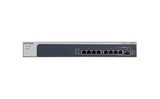 XS508M - Netgear 7 x 10-Gig/Multi-Gig Copper Ports 10GBase-X + 1 x 10G/1G SFP+ and Copper combo Ports Layer 3 Mananged Gigabit Ethernet Network Switch