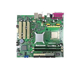 WF887: Dell Socket PGA478 Micro-ATX System Board for Pentium 4, Celeron D, DDR 2x DIMM