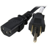 PXT1011 - StarTech 1ft Ibm Power Cable Lets You Plug A Monitor Pc Or Laser Printer Into A Gr