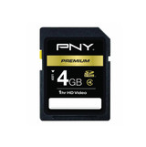 PSDHC4G4HGE - PNY Technology PNY Performance 4GB Class 4 SDHC Memory Card