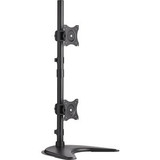 DDR1527SDC - Tripp Lite Dual Vertical Flat-Screen Desk Mount Monitor Stand Clamp Swivel Tilt 15 to 27Flat Screen Displays 20 lb Load Capacity