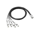K2R09A - HP External SAS Cable Mini-SAS HD to Mini-SAS 6.56ft SFF-8644 to 4x SFF-8088 Shielded Server Connectivity