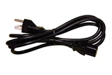 88511 - Cables To Go 0.5m Universal Power Cord Black