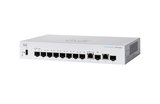 CBS350-8S-E-2G= - Cisco Business 350 Series 8 x SFP Ports 1000Base-T + 2 x Combo SFP Ports Layer 3 Managed Rack-mountable GE Network Switch