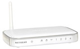 WGPS606 - Netgear 4-Port 10/100Mbps RJ45 Switch with 54Mbps Wireless Print Server