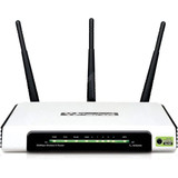 TL-WR940N - TP-LINK Advanced wireless N Router Atheros 2.4GHz 802.11n/g/b Built-in 4-Port Switch support 3 fixed antennas