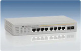 AT-FS709FC - Allied Telesis 8-Port 10/100Base-TX Fast Ethernet Layer 2 Unmanaged Rack-Mountable Network Switch