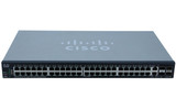 SG550X-48P - Cisco 48-Port 10/100/1000 PoE+ Managed Switch 382W 4x10GbE 2x10GBase-T/SFP+ Combo 2xSFP+ Stackable Gigabit Ethernet