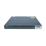 WS-C3560X-48PF-S= - Cisco 48-Port Gigabit PoE+ Manageable Layer 2 1U Rack Switch with USB 10/100/1000Base-T RJ-45 Ethernet