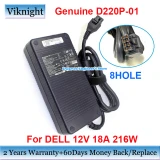 D220P-01 - Dell 220-Watts AC Adapter for Optiplex SX280/GX620 USFF Cable not Included