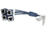 JG263A - HP X260 0.3M Mini D-28 To 4-Rj45 Router Cable