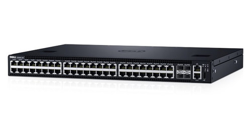 RWJ77 - Dell Force10 S3048-ON 48 X 10/100/1000 + 4 X 10 GIGABIT SFP+ Ports L3 Managed Stackable 1U Rack-Mountable Networking Switch