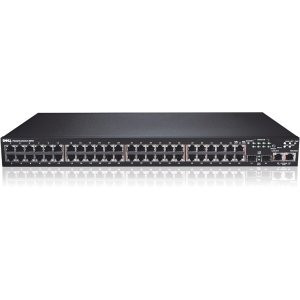 N499K - Dell 48-Port Gigabit PoE Manageable Layer2 1U Rack-Mountable Switch with 2x SFP+ Expansion Slots 10/100/1000Base-T