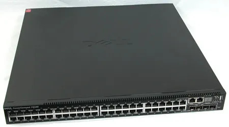 N00C1 - Dell PowerConnect 8164 48 x Ports 10GBase-T + 2 x QSFP+ Ports Layer 3 Managed 1U Rack-mountable Gigabit Ethernet Network Switch