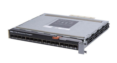 KFJ32 - Dell 16-Port 10GbE Pass-Through Module II for PowerEdge M1000E High-Speed Network Connectivity