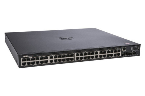 N1548P - Dell 48-Port PoE+ Gigabit Ethernet Switch Layer3 Managed 1U 10/100/1000Base-T 4x SFP+ Ports PowerSwitch N1500 Series