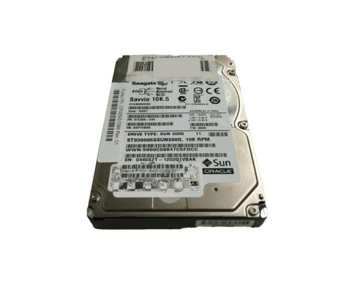 ST930005SSun300G - Sun 300GB 10000RPM SAS 6Gb/s 16MB Cache Hot-Swappable 2.5-Inch Hard Drive