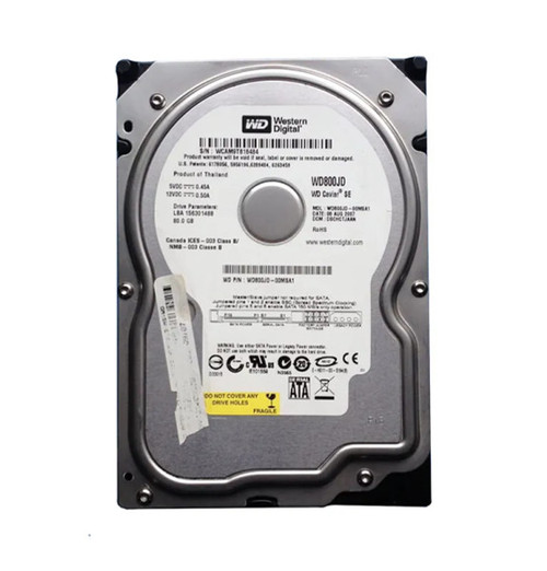 WD800JD - Western Digital 0Nr694 SATA 80GB 7200RPM 8MB Buffer Int