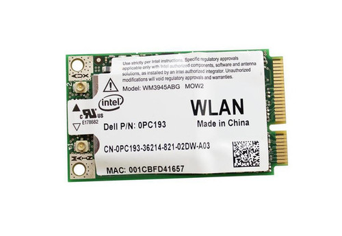 PC193 - Dell Intel Wm3945abg Wlan Wifi Mini PCI Express Card