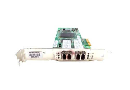 P23M2 - Dell QLogic QLE2462 2 x Ports Fibre Channel 4Gb/s PCI Express x4 Host Bus Adapter with Standard Bracket for PowerEdge R320 Rack