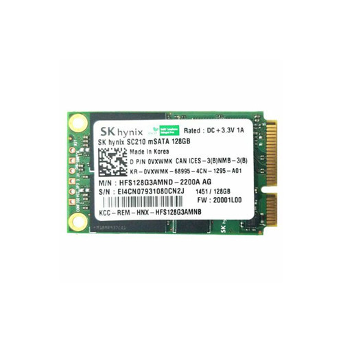 VXWMK - Dell 128GB mSATA 6Gb/s 1.8-inch Solid State Drive