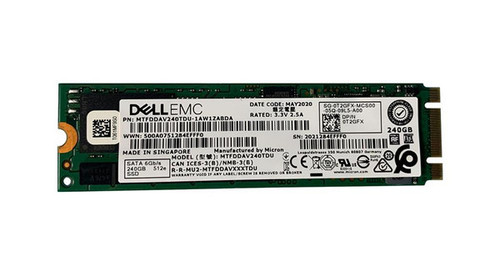 T2GFX - Dell 240GB Triple-Level Cell SATA 6Gb/s M.2 2280 Solid State Drive