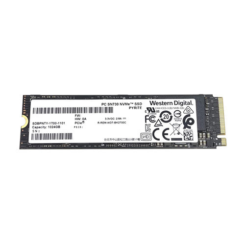 SDBPNTY-1T00-1012 - Western Digital PC SN730 Series 256GB PCI Express NVMe 3.0 x4 M.2 2280 Solid State Drive