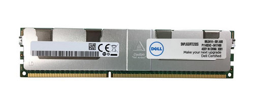 SNPJGGRTC - Dell 32GB PC3-14900 DDR3-1866MHz ECC Registered CL13 240-Pin Load Reduced DIMM Quad Rank Memory Module