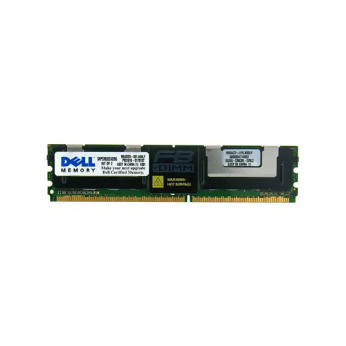 SNPCR832CK2/8G - Dell 8GB Kit 2 X 4GB DDR2-800MHz PC2-6400 Fully Buffered CL6 240-Pin DIMM 1.8V Dual Rank Memory