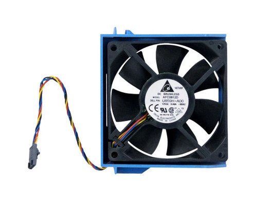 U859H - Dell Precision T7500 Fan and Shroud Assembly